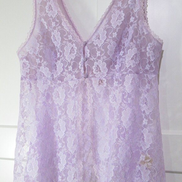 Vintage Delicates Flyaway Lacy Babydoll L - Picture 3 of 9